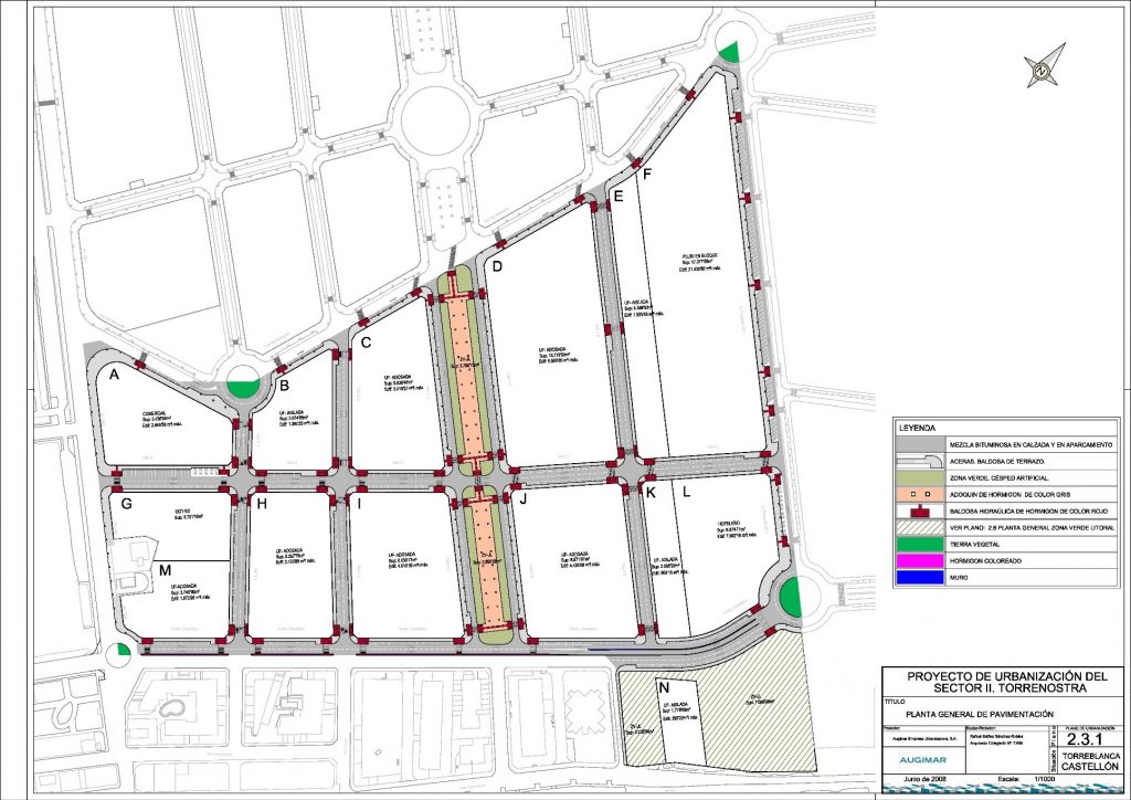 Urbanización Sector II - 'Torrenostra' - Ingeniería civil