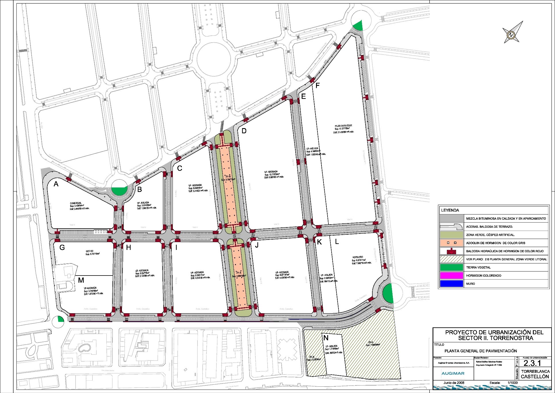 Urbanización Sector II - 'Torrenostra' - Ingeniería civil