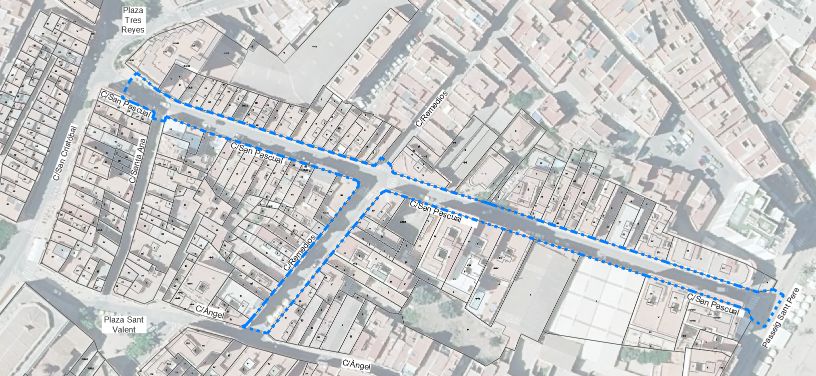 Urbanización C/ Remedios y C/ San Pascual. Vinaròs (Castellón)